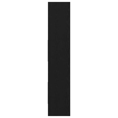 Bokhylla Svart Ek 40 x 35 x 180 cm