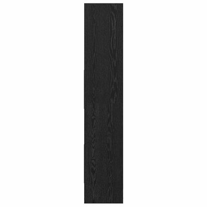 Bokhylla Svart Ek 60 x 35 x 180 cm