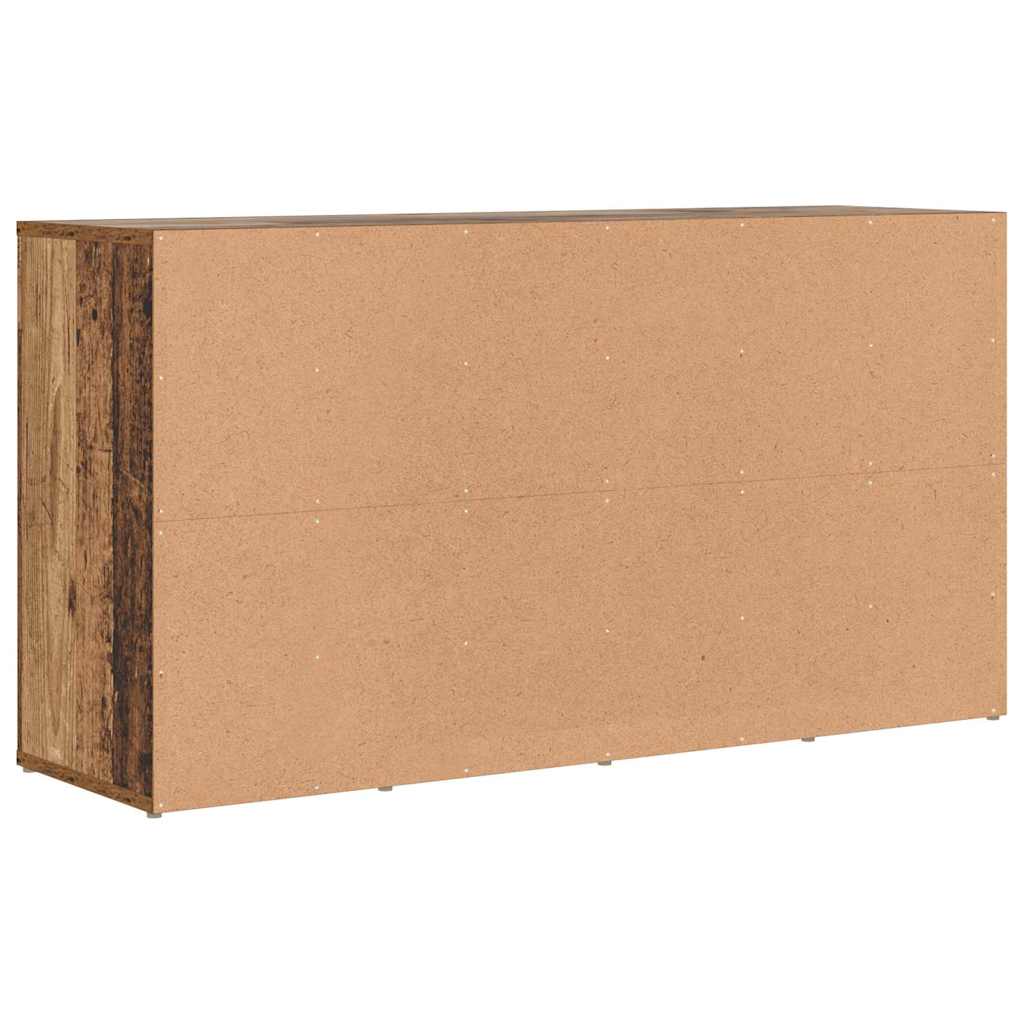 Skoställ Åldrat Trä Skobänk 103 x 30 x 54,5 cm