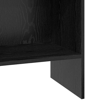 Bokhylla Svart Ek 40 x 35 x 180 cm