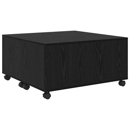 Soffbord Svart Ek 75 x 75 x 38 cm