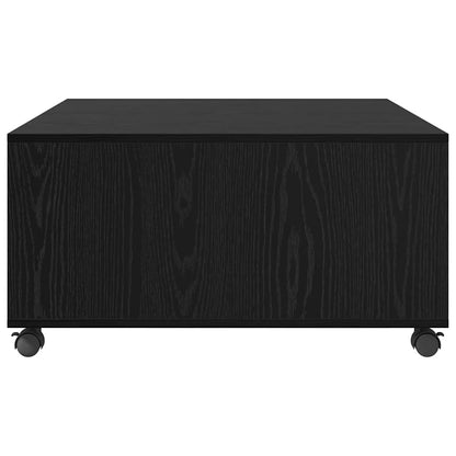 Soffbord Svart Ek 75 x 75 x 38 cm
