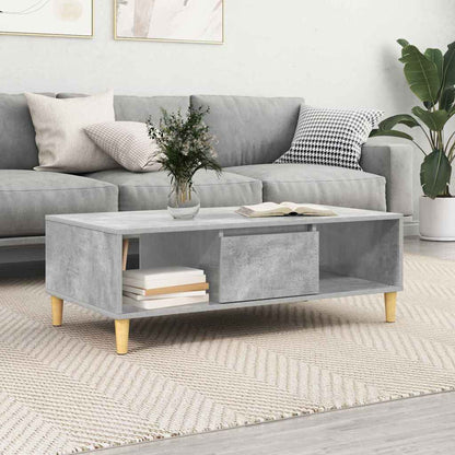 Soffbord Betonggrå 103.5 x 60 x 35 cm