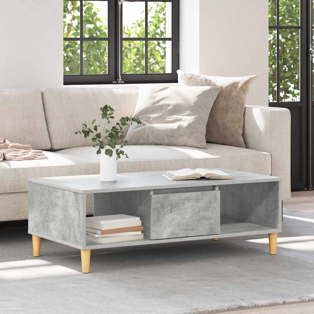 Soffbord Betonggrå 103.5 x 60 x 35 cm