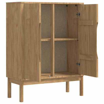 Sideboard FLORO Vaxbrun 70 x 30 x 70,5 cm Massiv furu