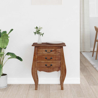 Förvaringskista 48 x 35 x 64 cm Massivt mahognyträ