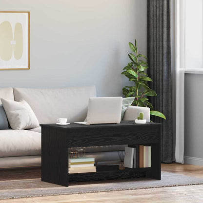 Soffbord Svart Ek 80 x 50,5 x 41,5 cm