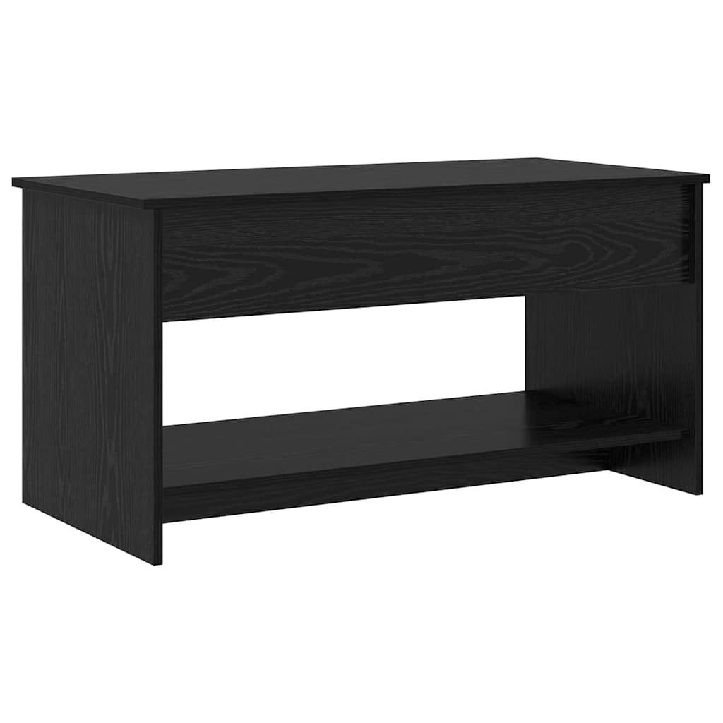 Soffbord Svart Ek 80 x 50,5 x 41,5 cm