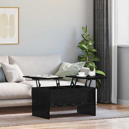 Soffbord Svart Ek 102 x 50,5 x 46,5 cm
