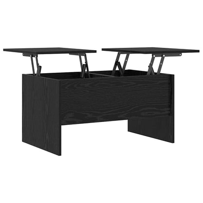 Soffbord Svart Ek 102 x 50,5 x 46,5 cm