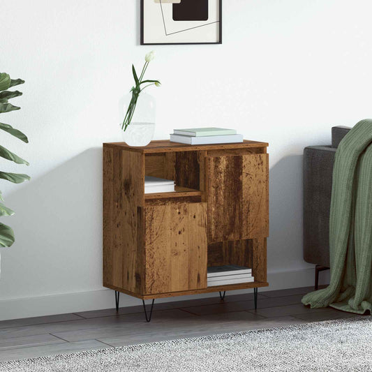 Sideboard Gammalt trä 60 x 35 x 70 cm