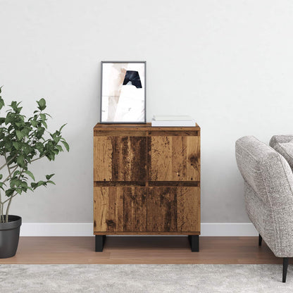 Sideboard Gammalt trä 60 x 35 x 70 cm
