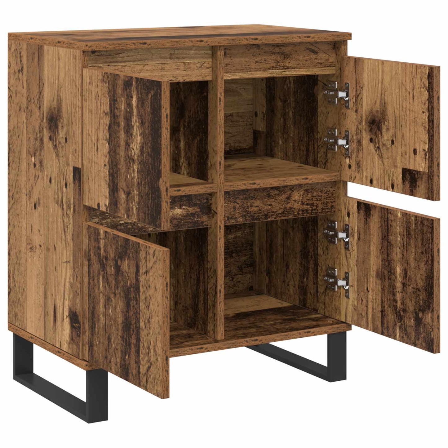 Sideboard Gammalt trä 60 x 35 x 70 cm