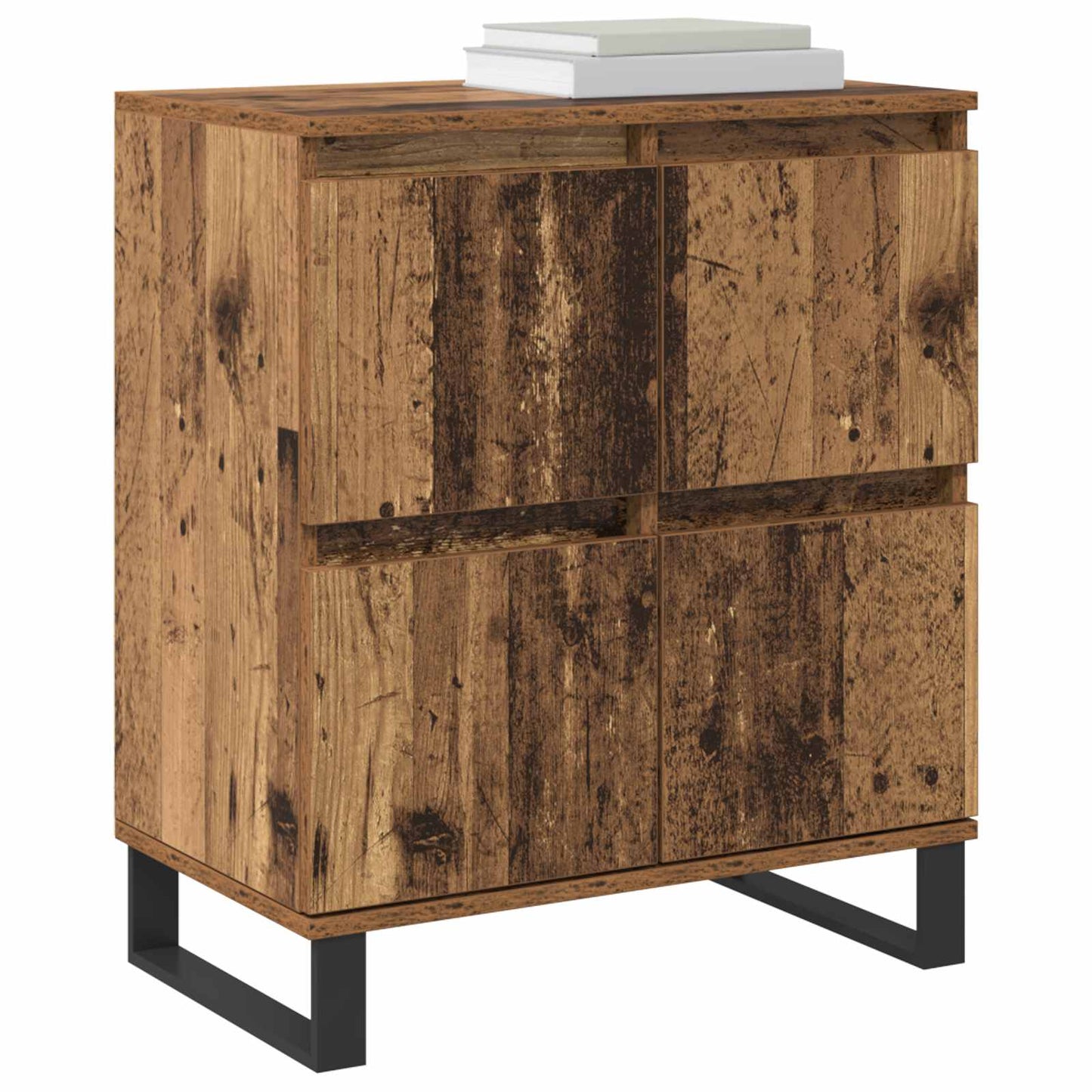 Sideboard Gammalt trä 60 x 35 x 70 cm