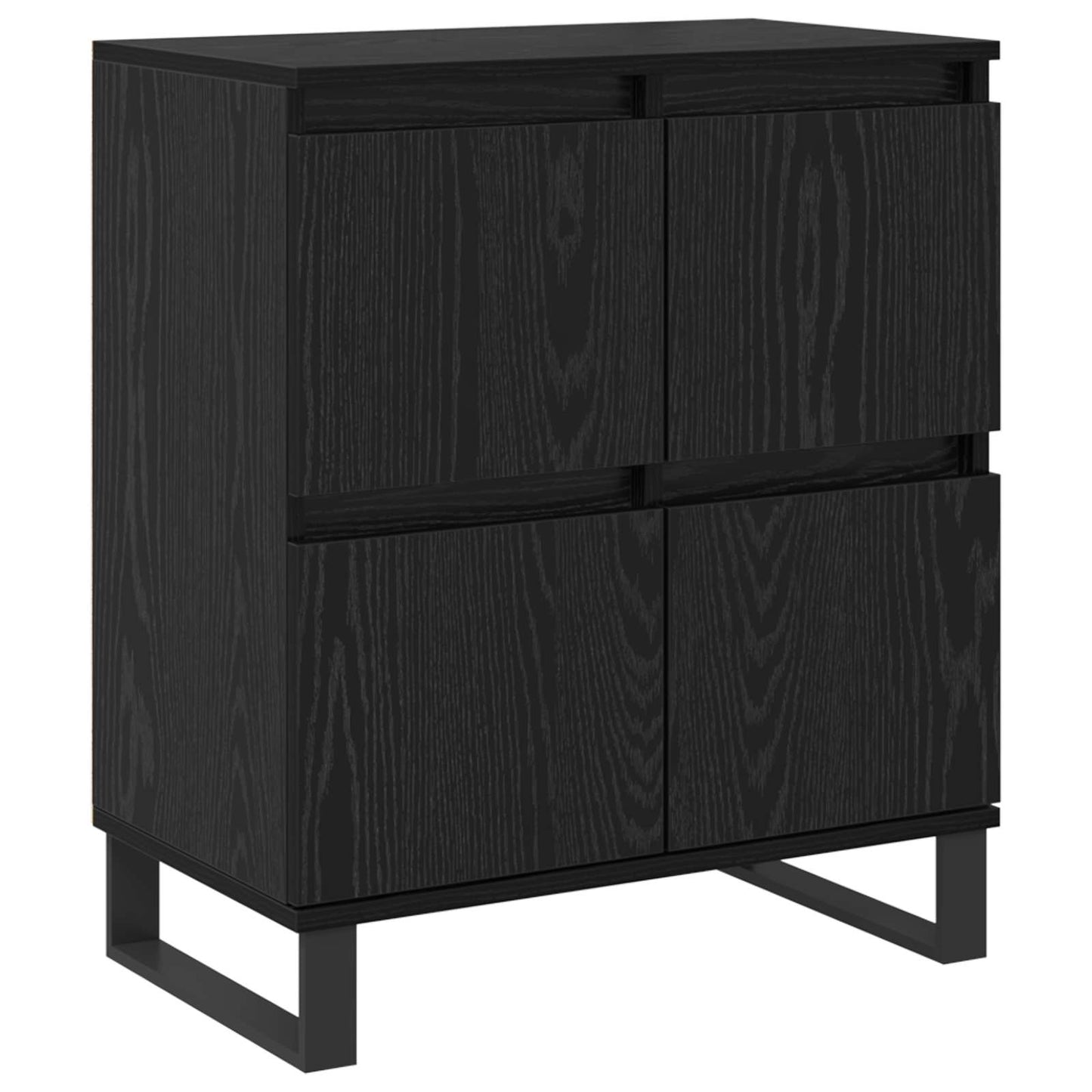 Sideboard Svart Ek 60 x 35 x 70 cm