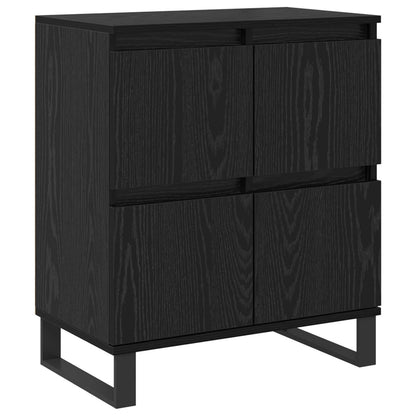 Sideboard Svart Ek 60 x 35 x 70 cm