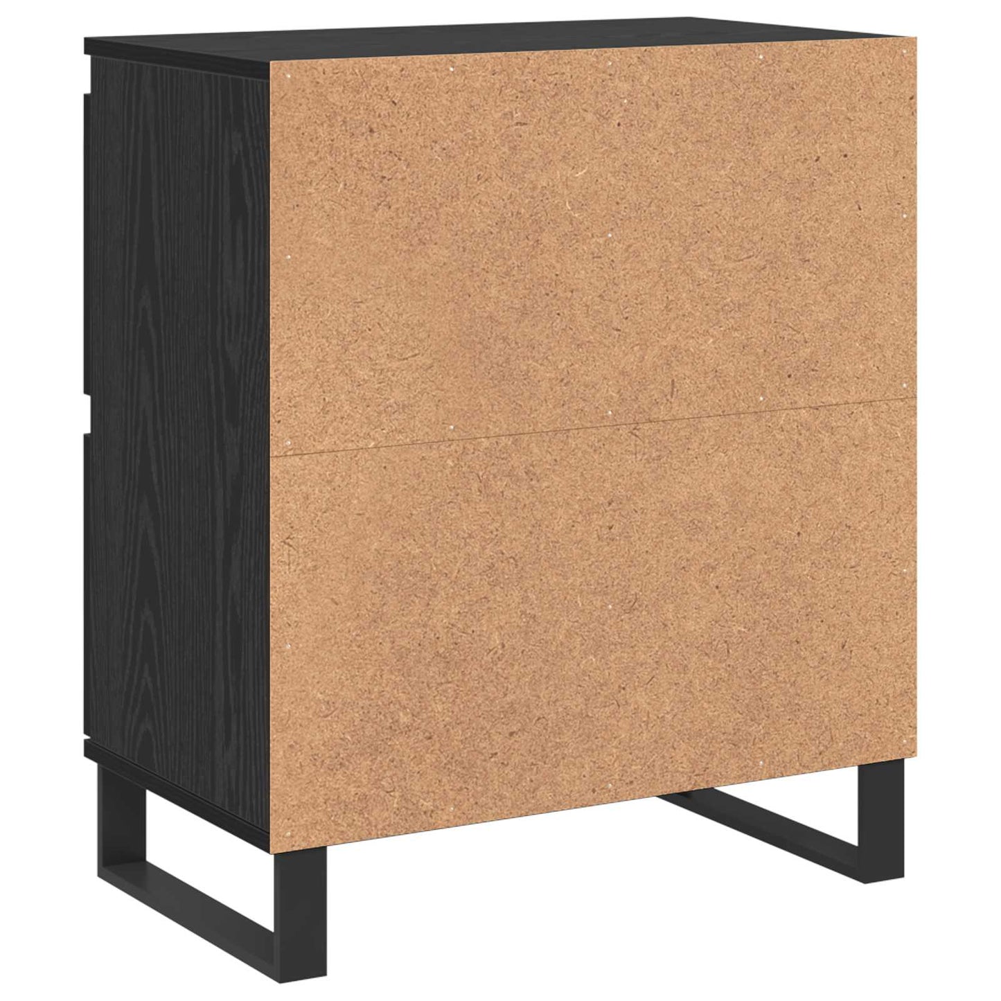 Sideboard Svart Ek 60 x 35 x 70 cm