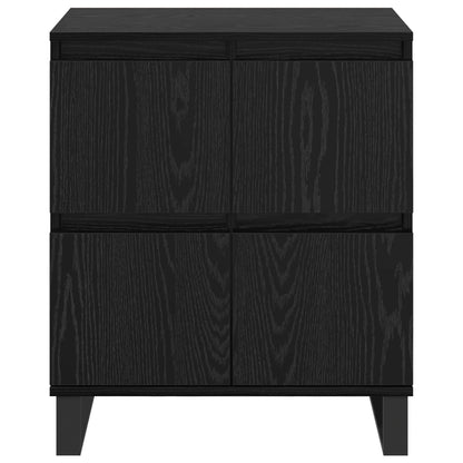 Sideboard Svart Ek 60 x 35 x 70 cm