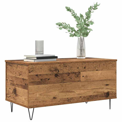 Soffbord Åldrat Trä 90 x 44.5 x 45 cm