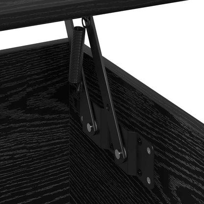 Soffbord Svart Ek 90 x 44.5 x 45 cm