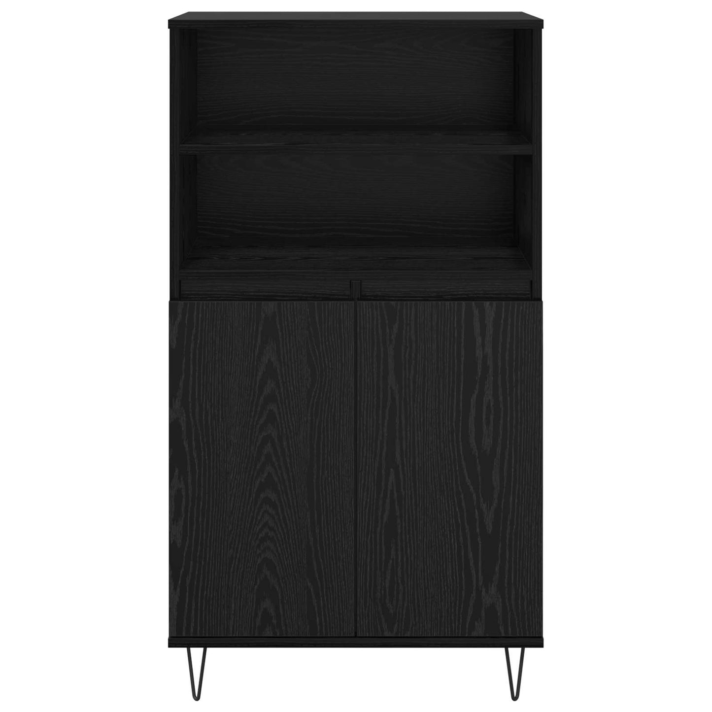 Skåp Svart 60 x 36 x 110 cm Konstruerat trä