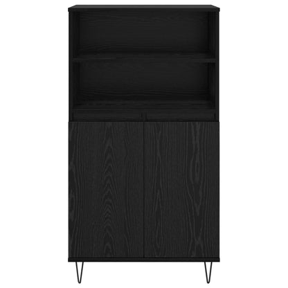 Skåp Svart 60 x 36 x 110 cm Konstruerat trä