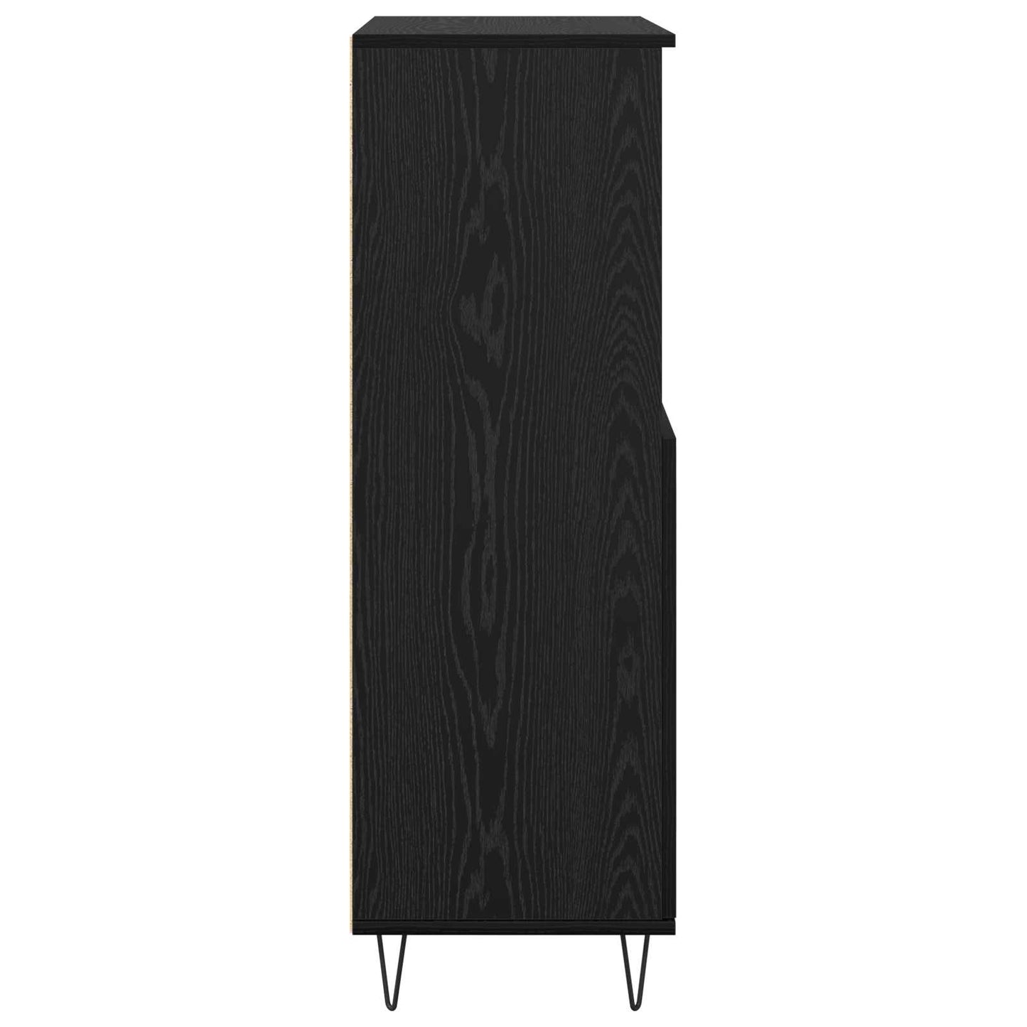 Skåp Svart 60 x 36 x 110 cm Konstruerat trä
