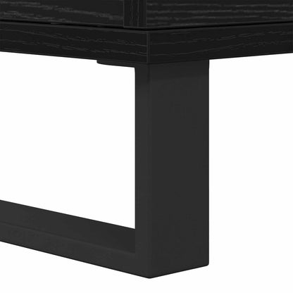 Skåp Svart 60 x 36 x 110 cm Konstruerat trä