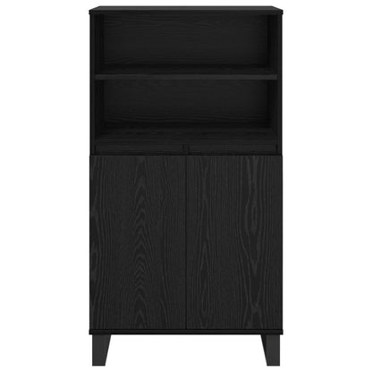 Skåp Svart 60 x 36 x 110 cm Konstruerat trä