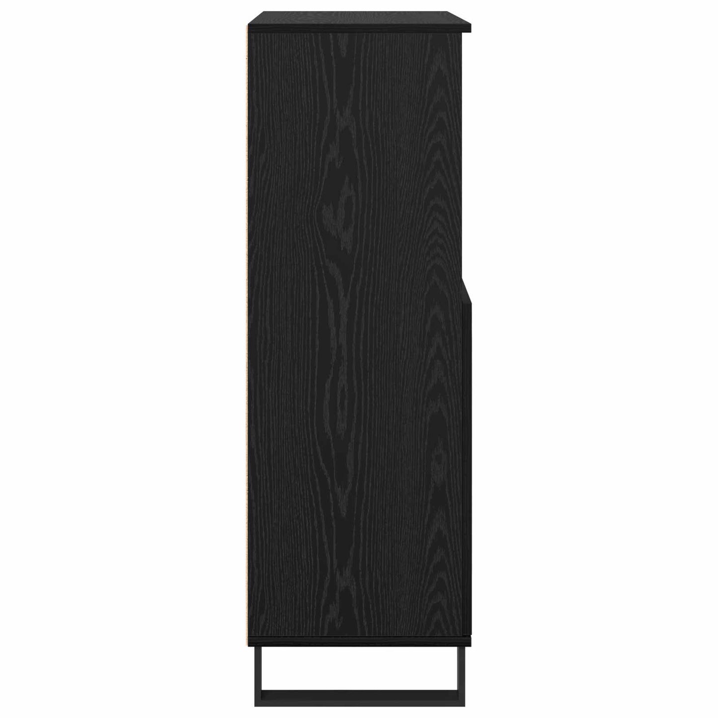 Skåp Svart 60 x 36 x 110 cm Konstruerat trä