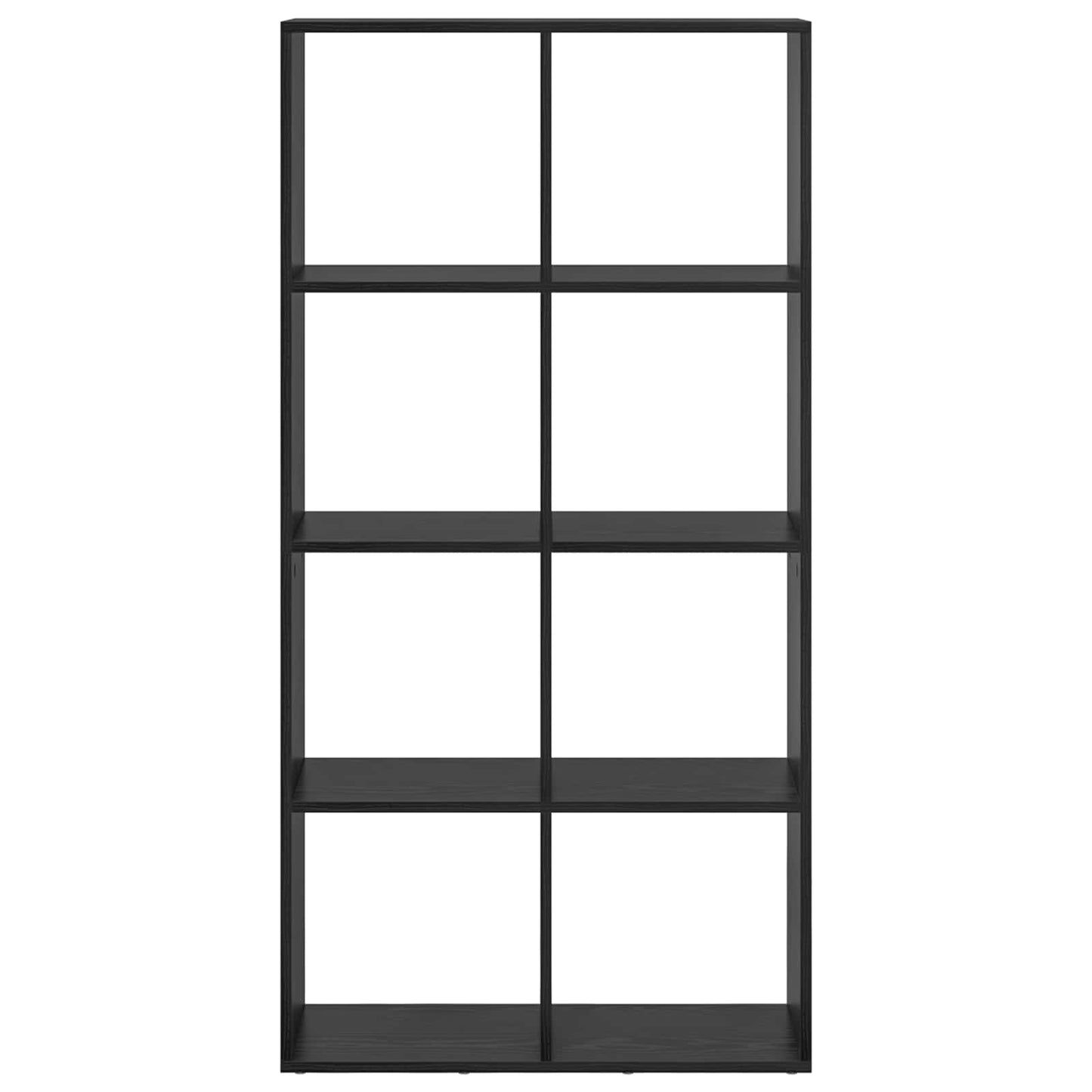 Bokskåp Svart Ek 69,5 x 29 x 137,5 cm Konstruerat trä