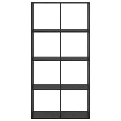 Bokskåp Svart Ek 69,5 x 29 x 137,5 cm Konstruerat trä