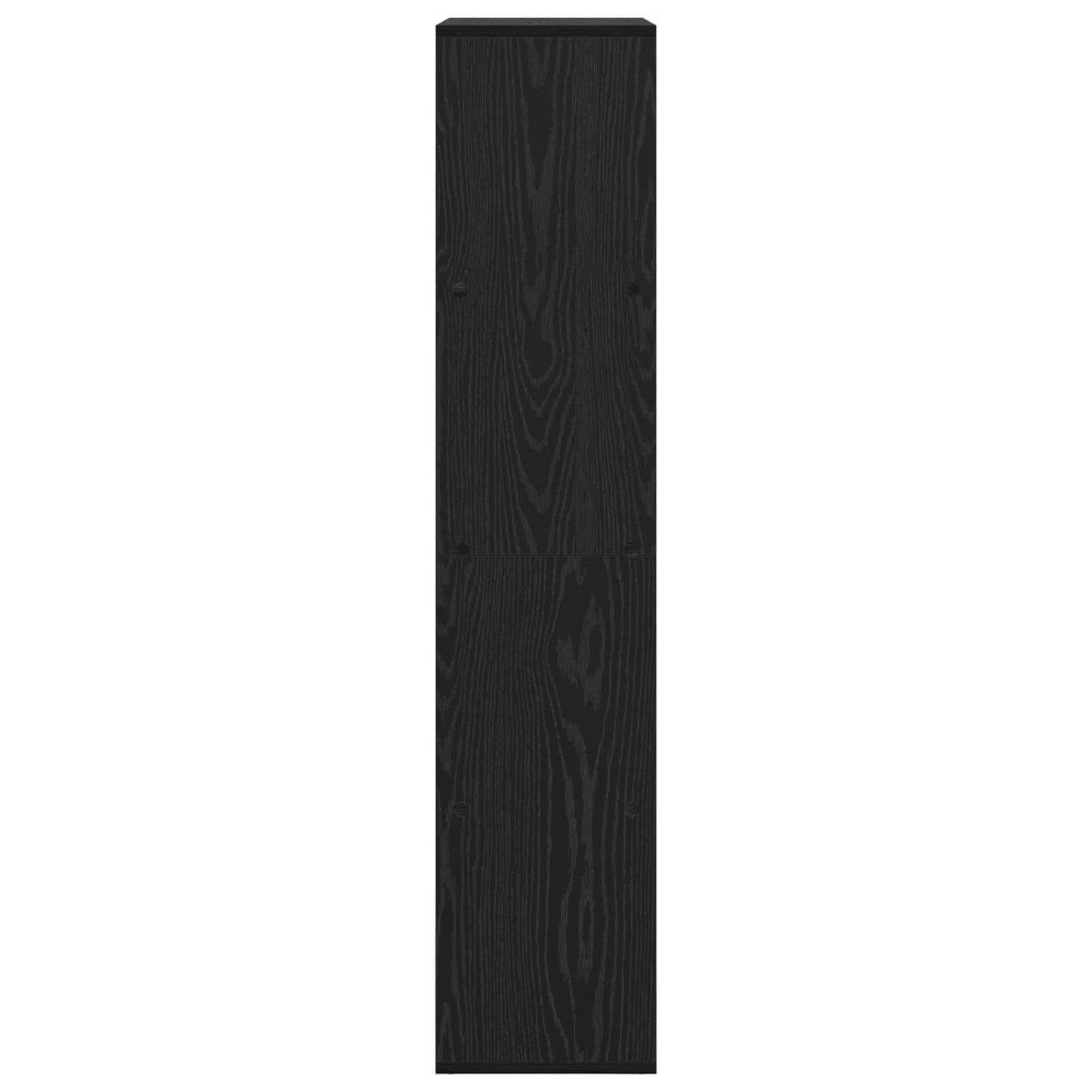 Bokskåp Svart Ek 69,5 x 29 x 137,5 cm Konstruerat trä