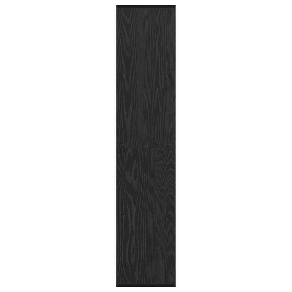 Bokhylla Svart Ek 137.5 x 29 x 137.5 cm