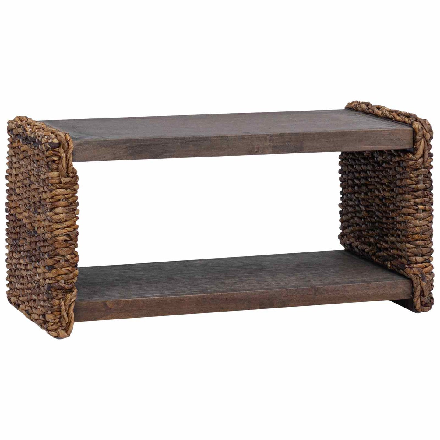 Sidobord Trä Naturfärg 44.5 x 45 x 45 cm Massivt mahognyträ