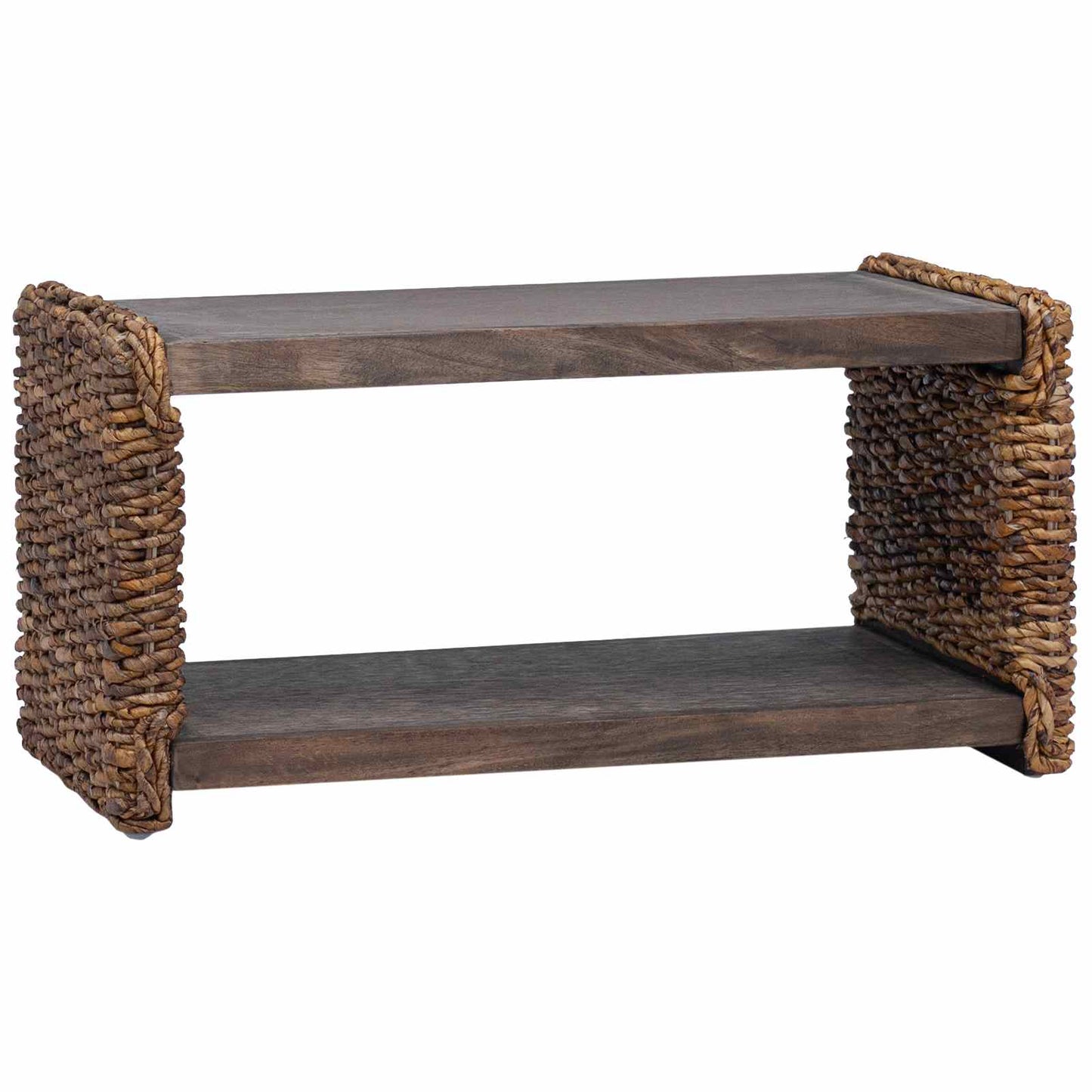 Sidobord Trä Naturfärg 44.5 x 45 x 45 cm Massivt mahognyträ