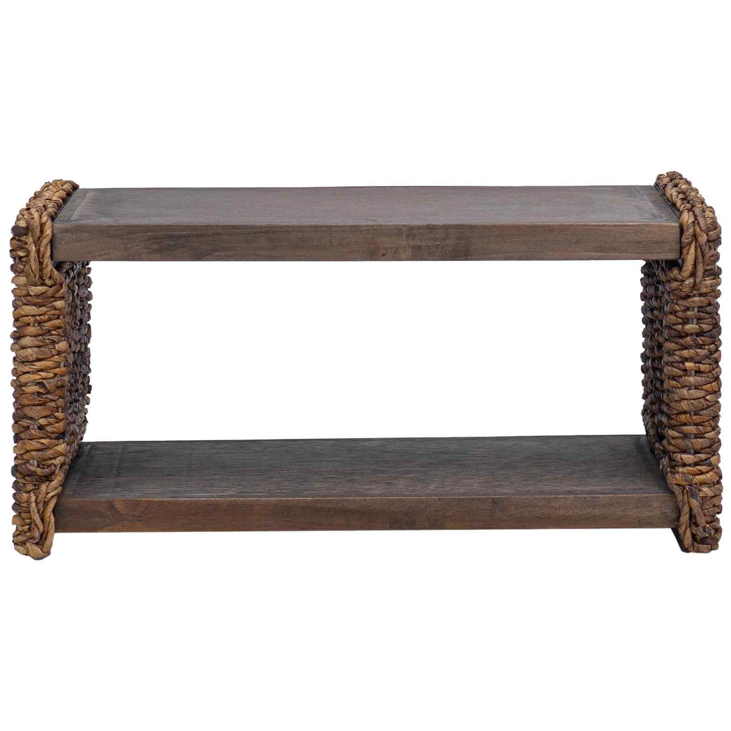 Sidobord Trä Naturfärg 44.5 x 45 x 45 cm Massivt mahognyträ