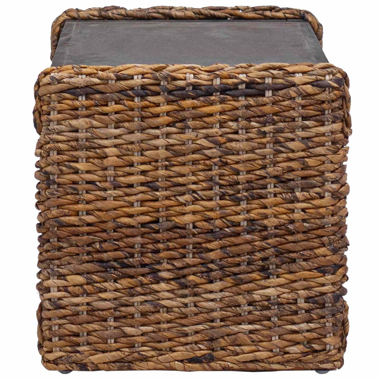 Sidobord Trä Naturfärg 44.5 x 45 x 45 cm Massivt mahognyträ