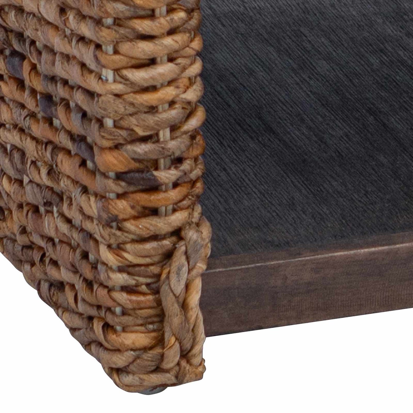 Sidobord Trä Naturfärg 44.5 x 45 x 45 cm Massivt mahognyträ