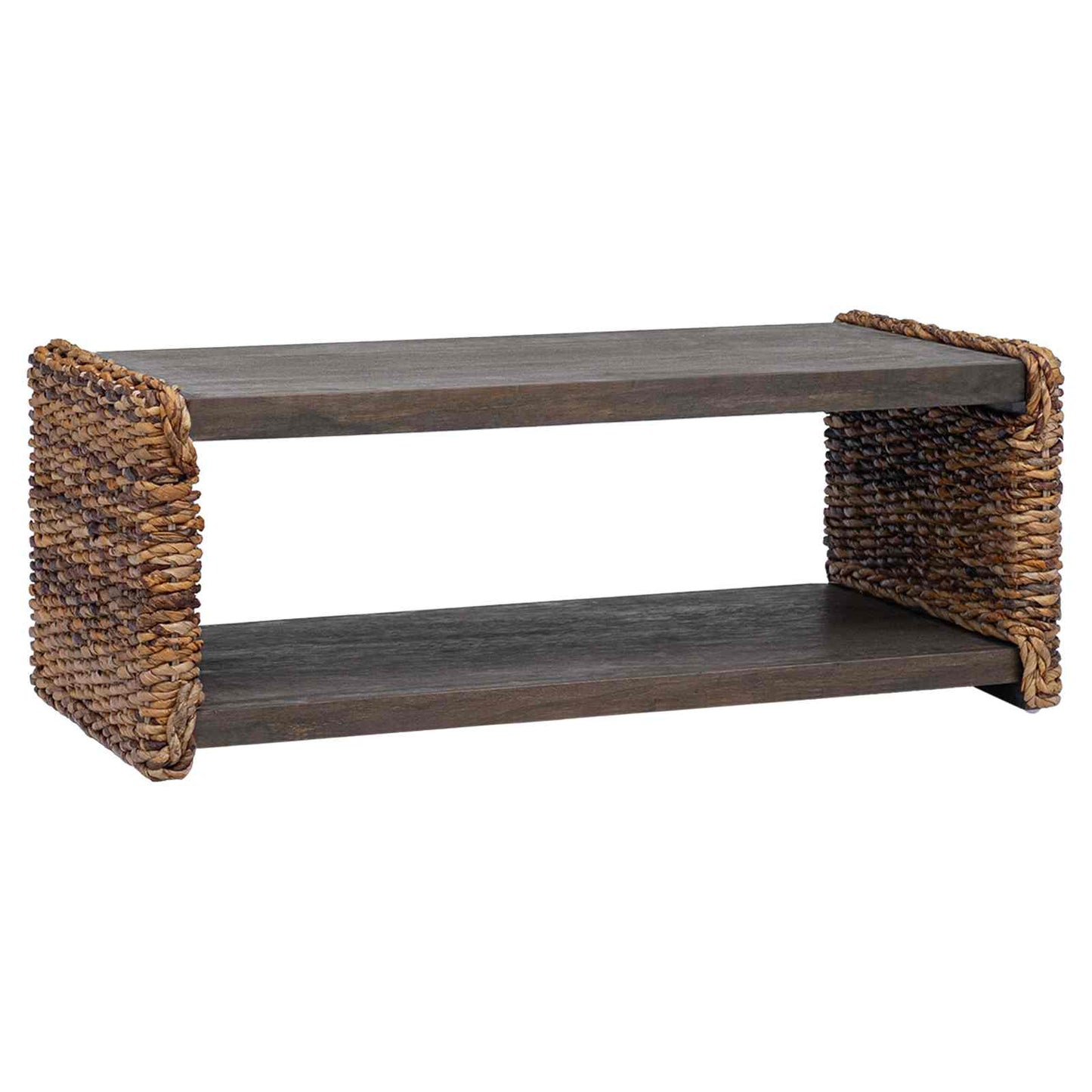 Sidobord Trä Naturfärg 44.5 x 45 x 45 cm Massivt mahognyträ