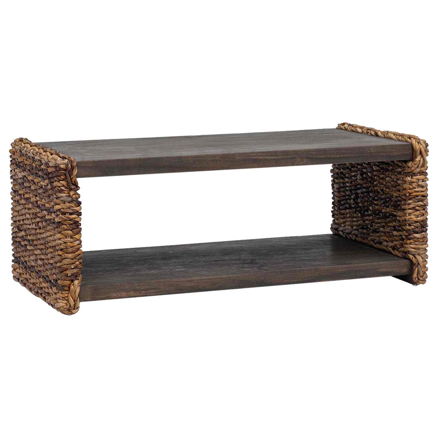 Sidobord Trä Naturfärg 44.5 x 45 x 45 cm Massivt mahognyträ