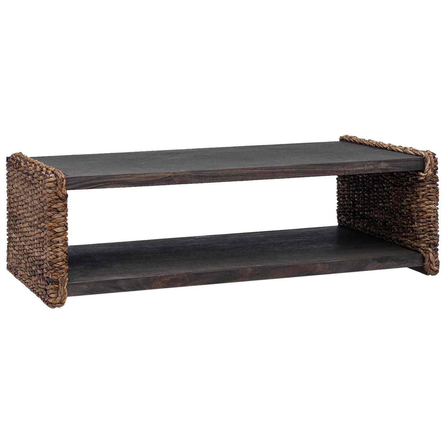Sidobord Trä Naturfärg 44.5 x 45 x 45 cm Massivt mahognyträ