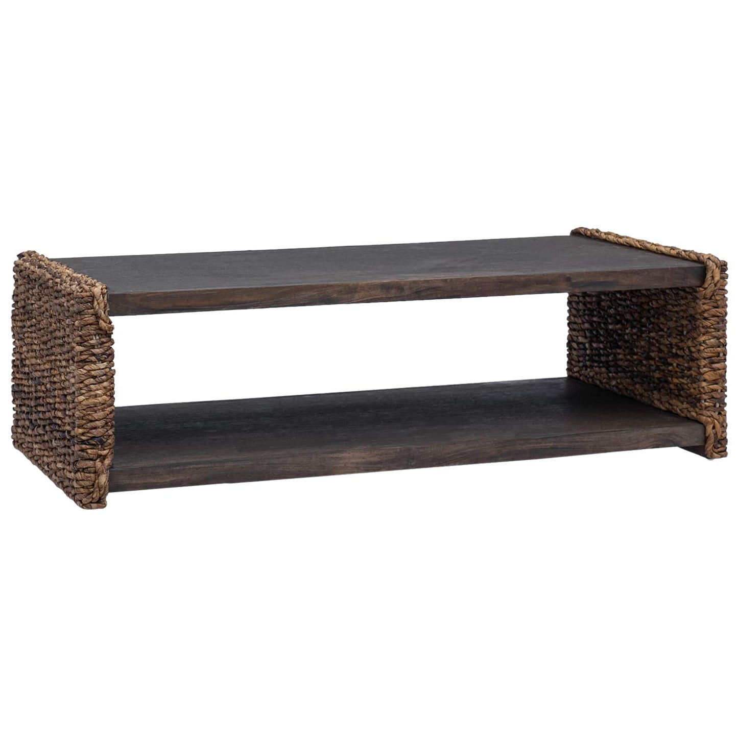 Sidobord Trä Naturfärg 44.5 x 45 x 45 cm Massivt mahognyträ