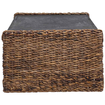 Sidobord Trä Naturfärg 44.5 x 45 x 45 cm Massivt mahognyträ