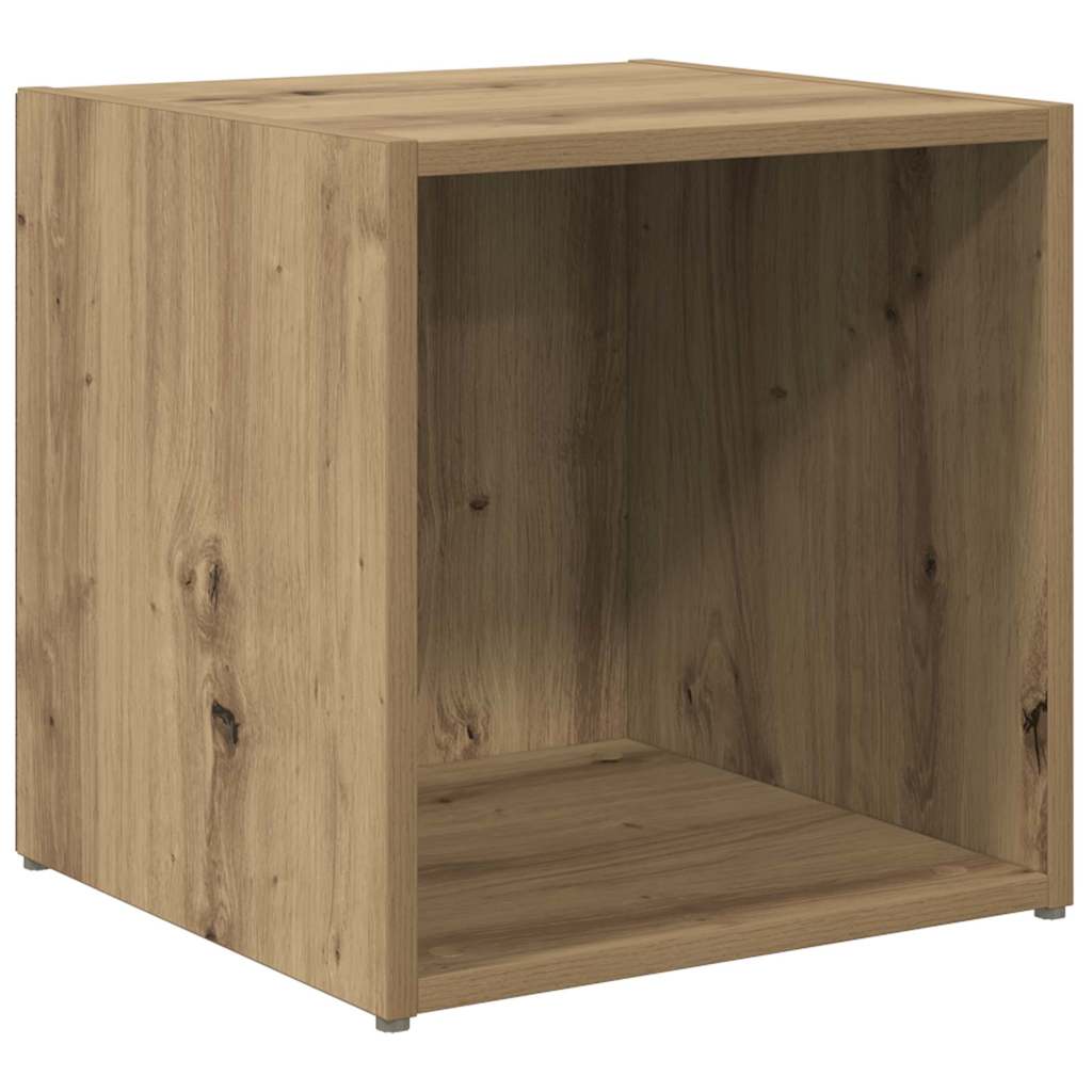 TV-bänkset Väggmonterad 6 pcs Artisan Ek Konstruerat trä