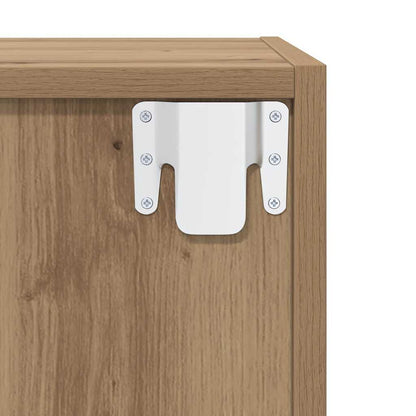 TV-bänkset 4 pcs Artisan Ek 37 x 37 x 72 cm Konstruerat trä