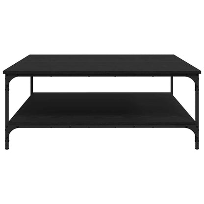 Soffbord Svart Ek 100 x 100 x 40 cm