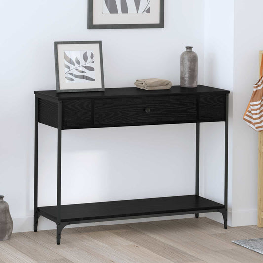 Konsolbord Övrigt Svart ek 100 x 34.5 x 75 cm Konstruerat trä