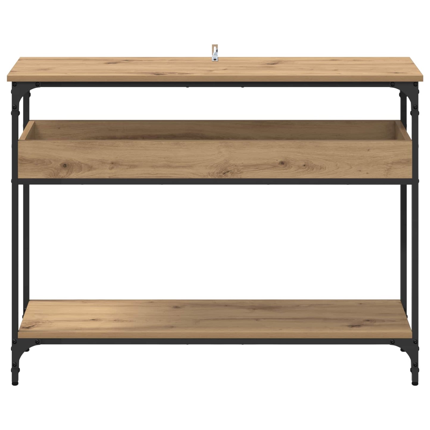 Konsolbord artisan ek 100 x 29 x 75 cm Konstruerat trä