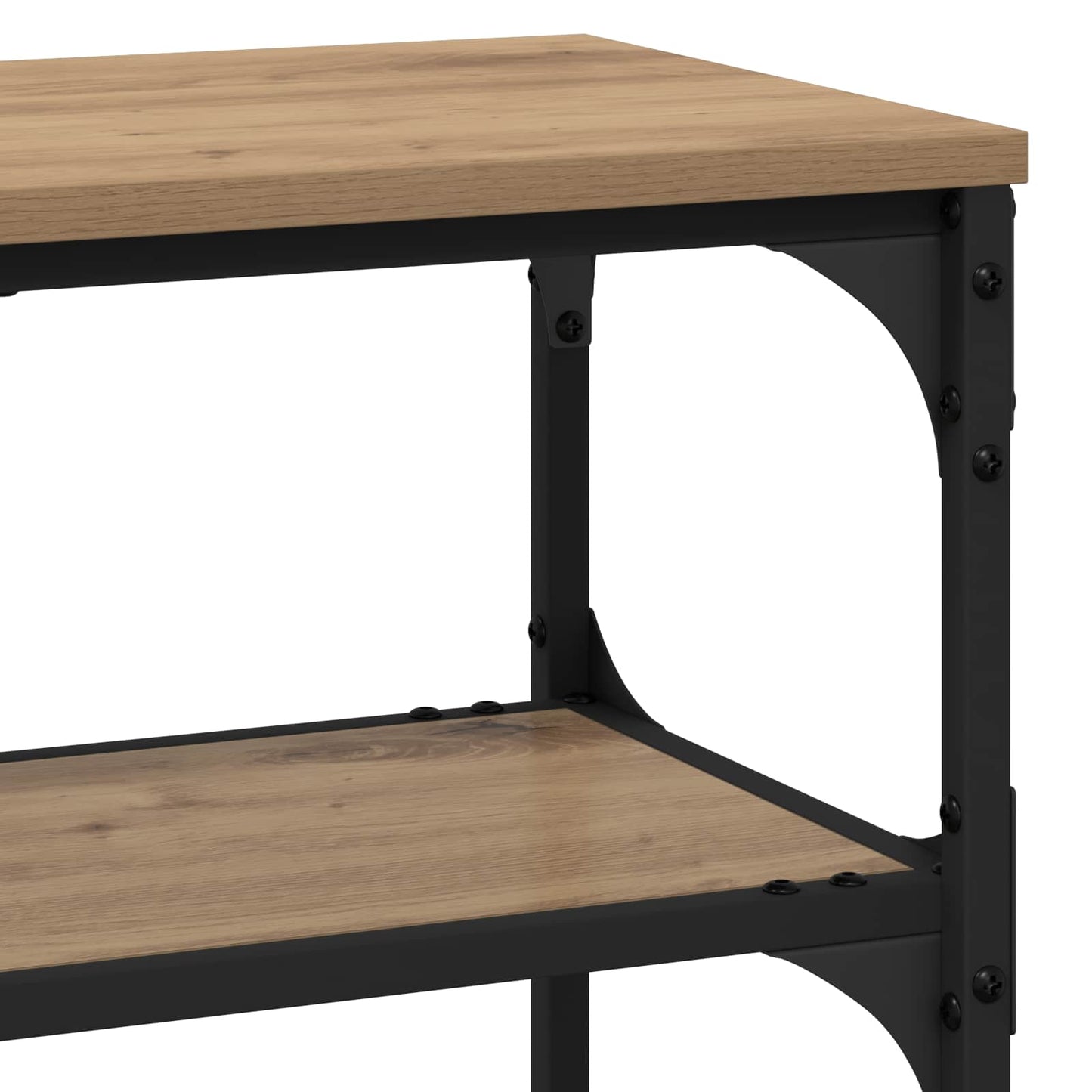Konsolbord Artisan Ek 100 x 30 x 75 cm Konstruerat trä